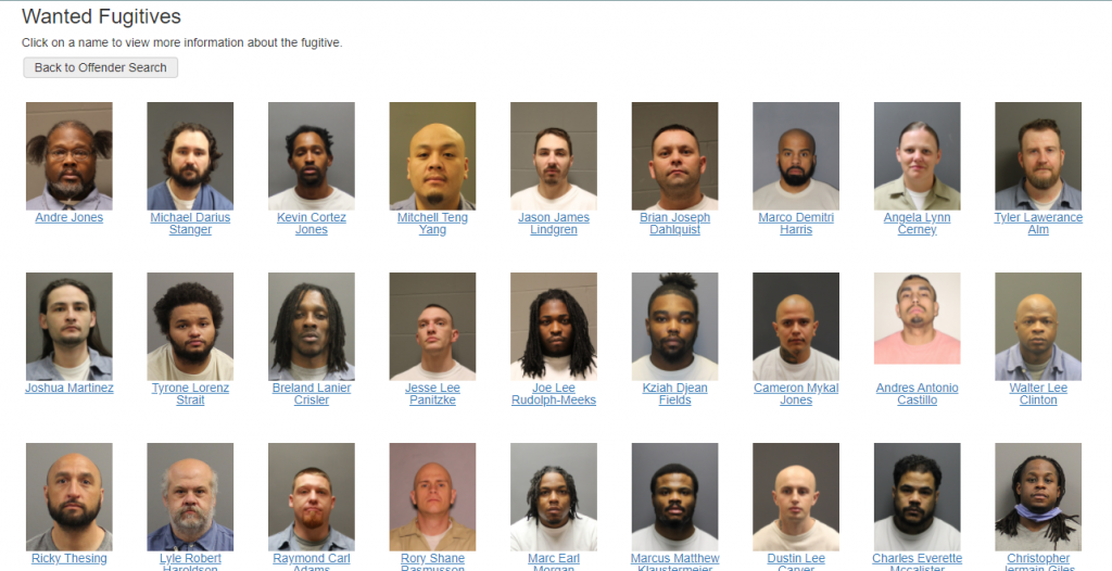Minnesota Inmate Search Minnesota Department of Corrections Offender