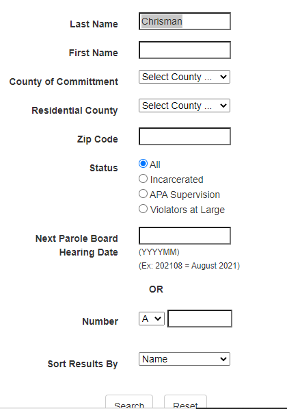 Ohio Inmate Search – Ohio Department Of Rehabilitation And Correction ...